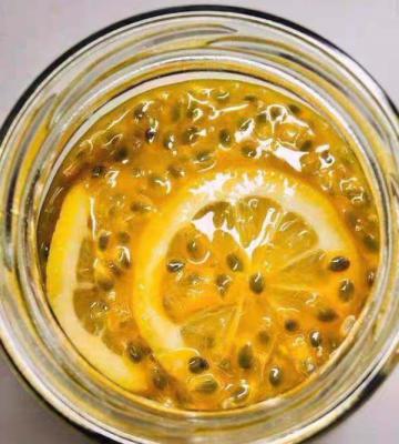 自制百香果水果茶的步骤